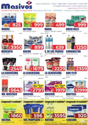 Catálogo Masivos (válido hasta 11-07)