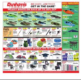 Dunham's Sports Weekly Ad week 27 Page 1