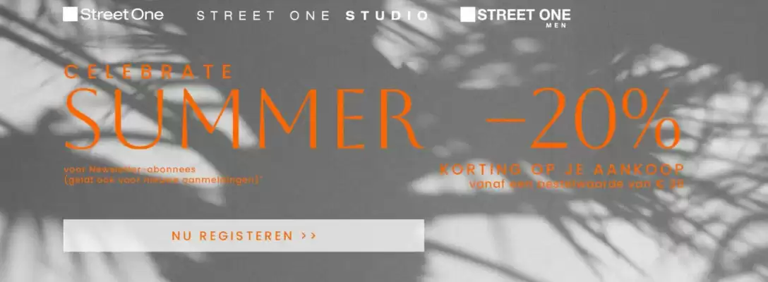Street One folder (geldig t/m 6-07)