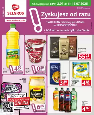 Selgros gazetka (ważność do 16-07)