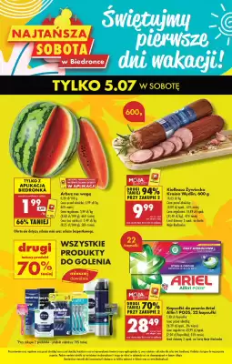 Biedronka gazetka (ważność do 5-07)