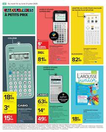 Catalogue Cora x Carrefour | La rentrée à petit prix page 22