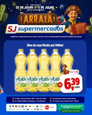 Catálogo Sj Supermercados (válido até 11-07)