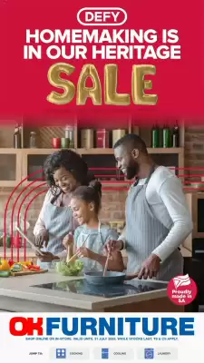 OK Furniture catalogue (valid until 31-07)