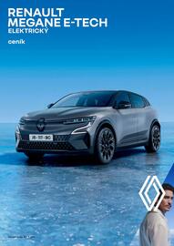 Renault leták | Megane E-TECH Strana 1