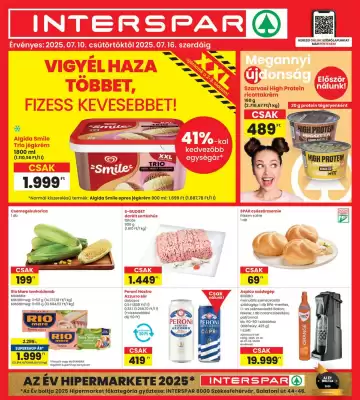 Interspar akciós újság (érvényes eddig: 16-07)