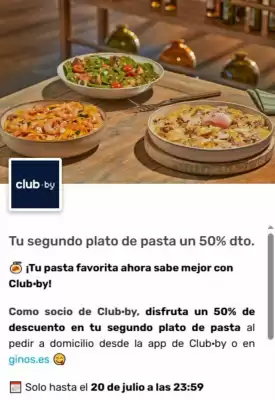 Folleto Ginos (válido hasta el 20-07)