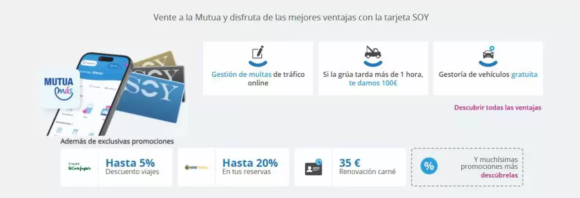 Folleto Mutua Madrileña (válido hasta el 31-07)