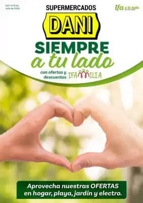 Folleto Supermercados Dani (válido hasta el 15-07)
