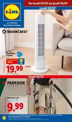 Catalogue Lidl (valable jusqu'au 10-07)