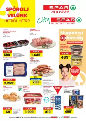 Spar akciós újság (érvényes eddig: 16-07)