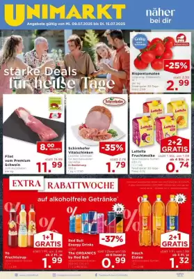 Unimarkt Flugblatt (gültig bis 15-07)