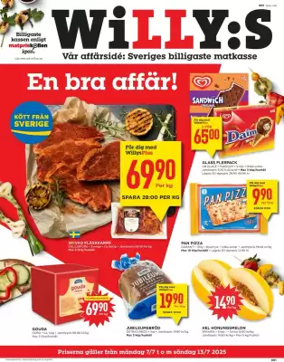 Willys reklamblad (giltig till och med 13-07)