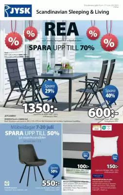 JYSK reklamblad (giltig till och med 20-07)