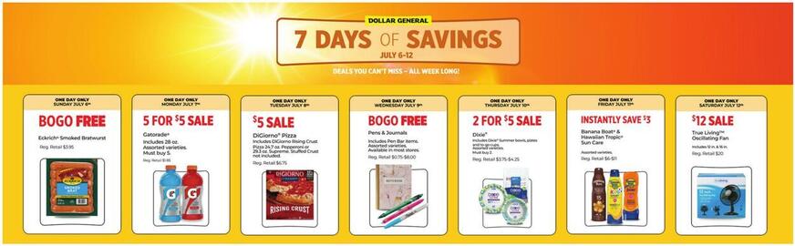 Dollar General Weekly Ad week 28 Page 7