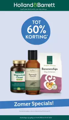 Holland & Barrett folder (geldig t/m 13-07)
