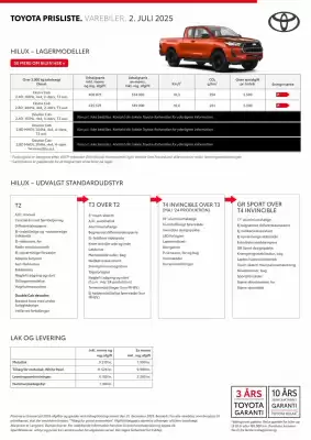Toyota tilbudsavis (gælder indtil 31-12)