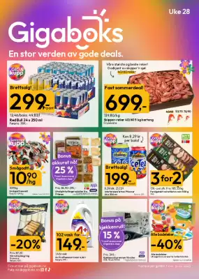 Gigaboks Kundeavis (gyldig til 12-07)