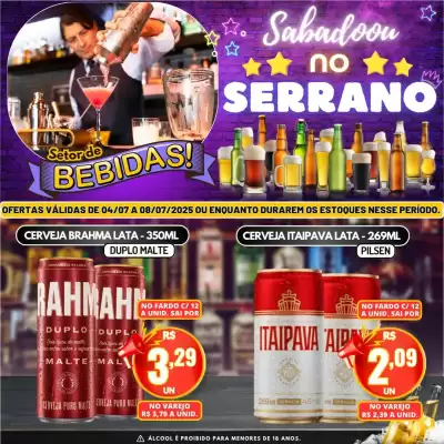 Catálogo Serrano Supermercado (válido até 8-07)