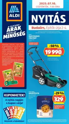 ALDI akciós újság