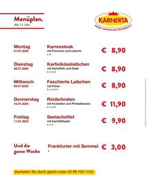 Karnerta Flugblatt woche 28 Seite 1