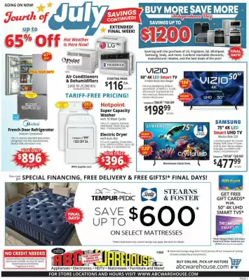 ABC Warehouse Weekly Ad (valid until 12-07)