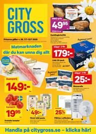 City Gross reklamblad vecka 28 Sida 1