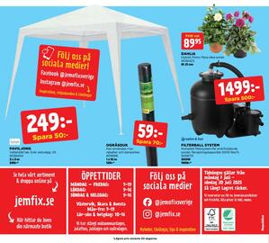 Jem&Fix reklamblad Sida 20