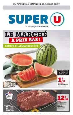 Catalogue Super U (valable jusqu'au 13-07)