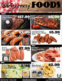 Discovery Foods flyer Page 1