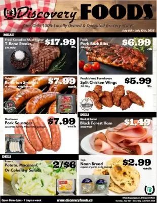 Discovery Foods flyer (valid until 19-07)