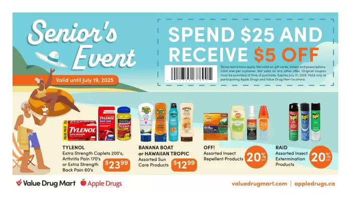 Apple Drugs flyer (valid until 19-07)