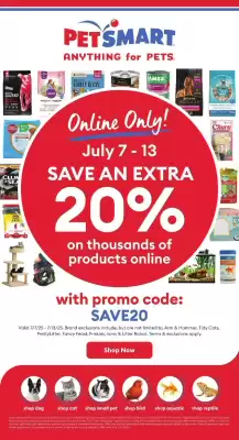 Petsmart flyer (valid until 13-07)