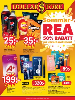 DollarStore reklamblad (giltig till och med 20-07)