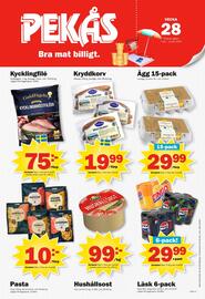 Pekås reklamblad vecka 28 Sida 1
