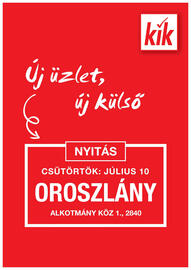 Kik akciós újság Oldal 1