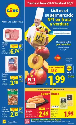 Folleto Lidl (válido hasta el 20-07)
