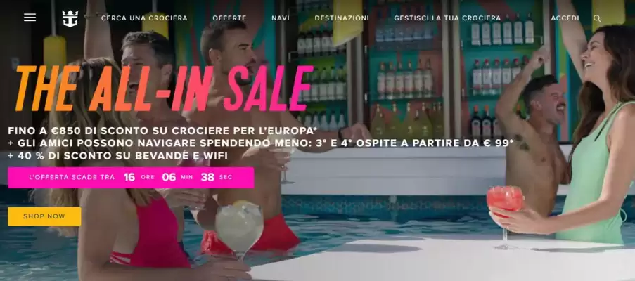 Volantino Royal Caribbean (valido fino al 8-07)