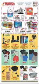 General Discount Weekly Ad Page 1