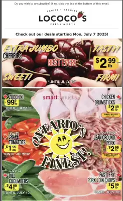 Lococo's flyer (valid until 15-07)