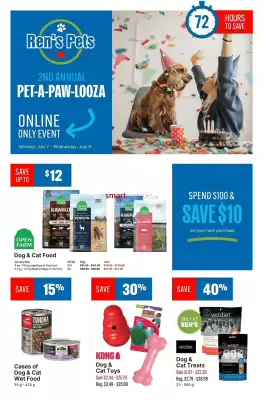 Ren’s Pets Depot flyer (valid until 15-07)
