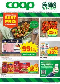 Coop reklamblad vecka 28 Sida 1