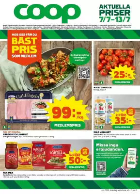 Coop reklamblad (giltig till och med 13-07)