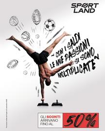 Volantino Sportland Pagina 1
