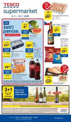 Tesco leták (platné do 15-07)