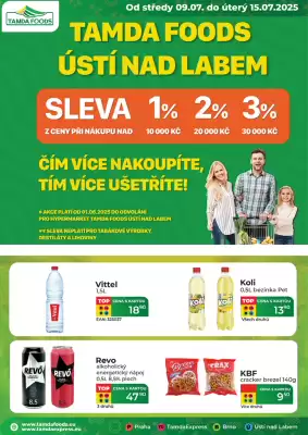 Tamda Foods leták