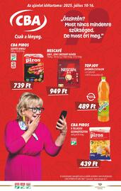 CBA akciós újság hét 28 Oldal 1
