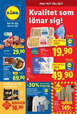 Lidl reklamblad (giltig till och med 20-07)