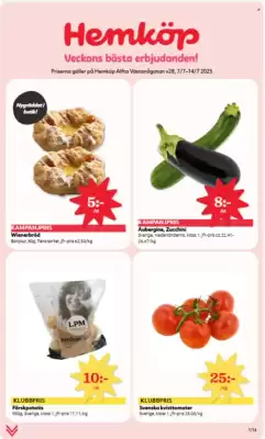 Hemköp reklamblad (giltig till och med 14-07)