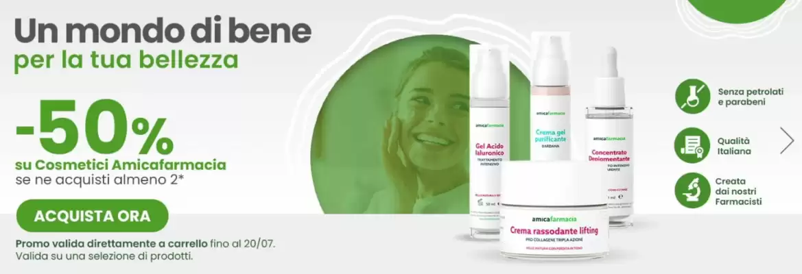 Volantino Amicafarmacia (valido fino al 20-07)